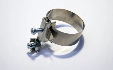 Фотография товара 'Промрукав Хомут заземления д 16-115 мм (нержавеющая сталь), PR08.3875'