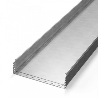 Фотография товара 'Промрукав PR16.2319 Лоток неперфорированный Стандарт INOX (AISI 304) 400х100х3000 (1,0 мм)'