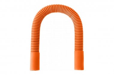 Фотография товара 'Промрукав PR13.1229 Поворот гибкий гофрированный универсальный оранжевый d25 мм'