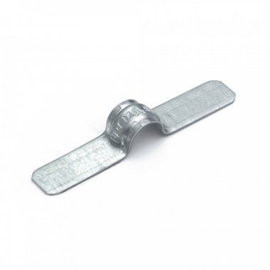 Фотография товара 'Промрукав PR13.1977 Скоба металлическая двухлапковая СМД d8-9 мм'