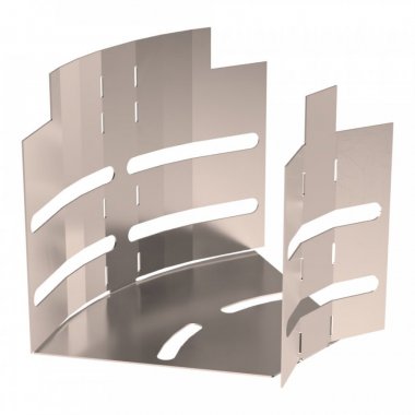 Фотография товара 'Промрукав PR16.3646 Угол горизонтальный изменяемый 0-45 градусов Стандарт INOX (AISI 409) 100х100'