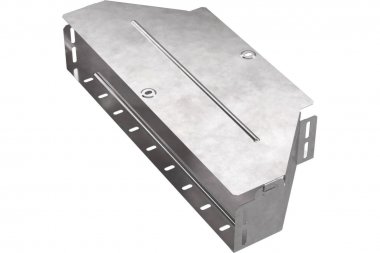 Фотография товара 'Промрукав PR16.0666 Переходник симметричный с крышкой Стандарт 500х300х100'