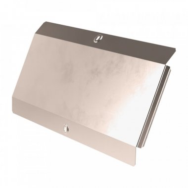 Фотография товара 'Промрукав PR16.3075 Крышка угла вертикального внешнего 90 градусов Стандарт INOX (AISI 409) 500'