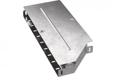 Фотография товара 'Промрукав PR16.0698 Переходник левый с крышкой Стандарт 500х400х80'