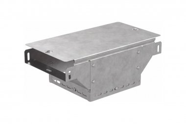 Фотография товара 'Промрукав PR16.0962 Ответвитель Т-образный вертикальный с крышкой Стандарт 200х50'