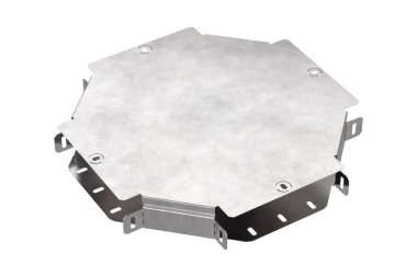 Фотография товара 'Промрукав PR16.0462 Ответвитель Х-образный с крышкой Стандарт 200х50'