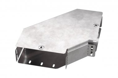 Фотография товара 'Промрукав PR16.0418 Угол горизонтальный 90 градусов с крышкой Стандарт 200х80'