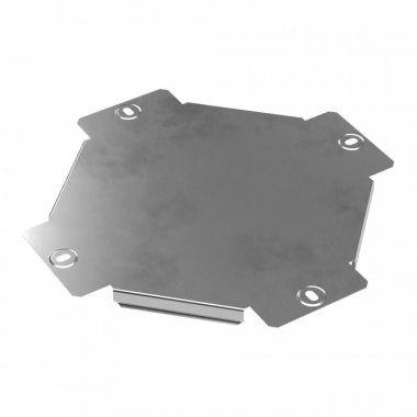 Фотография товара 'Промрукав PR16.3194 Крышка ответвителя Х-образного Стандарт INOX (AISI 304) 100'