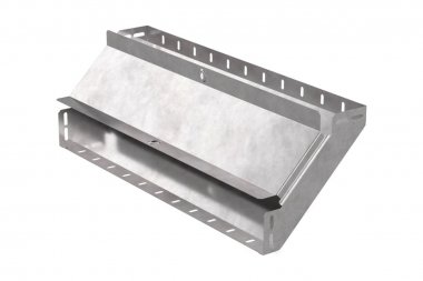 Фотография товара 'Промрукав PR16.0608 Угол вертикальный внутренний 90 градусов с крышкой Стандарт 600х80'