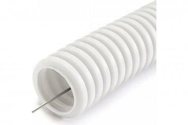 Фотография товара 'Промрукав PR02.0329 Труба гофрированная ПЛЛ легкая безгалогенная (HF) с/з d16 мм'