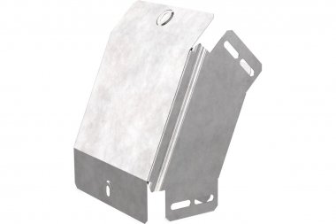 Фотография товара 'Промрукав PR16.0555 Угол вертикальный внешний 45 градусов с крышкой Стандарт 150х80'