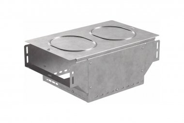 Фотография товара 'Промрукав PR16.0967 Ответвитель Т-образный вертикальный с крышкой Стандарт 300х100'