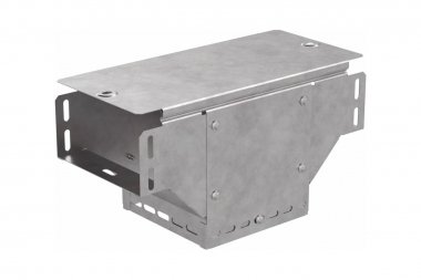 Фотография товара 'Промрукав PR16.0960 Ответвитель Т-образный вертикальный с крышкой Стандарт 150х80'