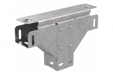 Фотография товара 'Промрукав PR16.0955 Ответвитель Т-образный вертикальный с крышкой Стандарт 50х50'