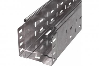 Фотография товара 'Промрукав PR16.2297 Лоток перфорированный Стандарт 100х100х3000 (1,0 мм)'