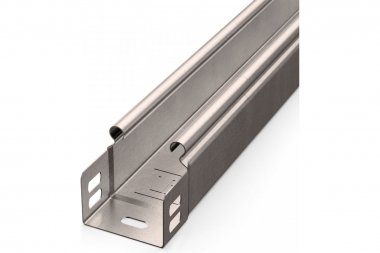 Фотография товара 'Промрукав PR16.2409 Лоток неперфорированный Стандарт INOX (AISI 409) 50х50х3000 (0,7 мм)'