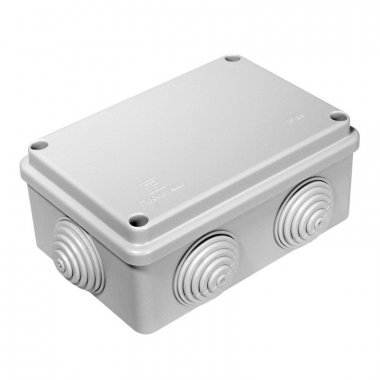 Фотография товара 'Промрукав Коробка распределительная для о/п безгалогенная (HF) 120х80х50 40-0340'