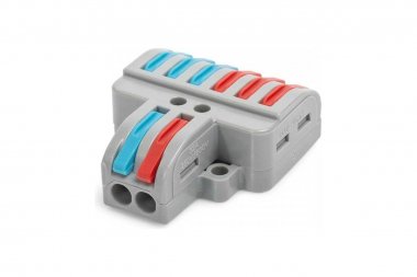 Фотография товара 'Промрукав PR08.12597 СМК ответвительная сечение 0,08 - 4 мм? 2-проводная 6 выводов'