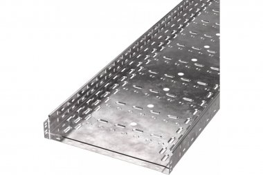 Фотография товара 'Промрукав PR16.0018 Лоток перфорированный Стандарт 500х80х3000 (1,0 мм)'