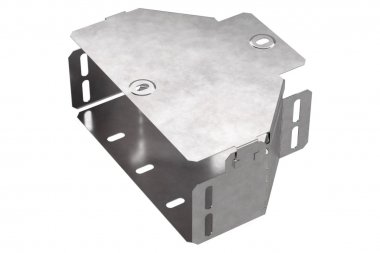 Фотография товара 'Промрукав PR16.0473 Переходник симметричный с крышкой Стандарт 200х100х80'