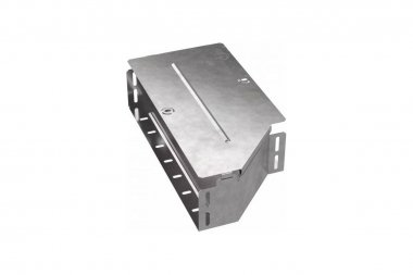 Фотография товара 'Промрукав PR16.0687 Переходник левый с крышкой Стандарт 400х300х100'