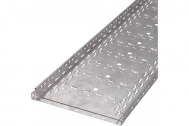 Фотография товара 'Промрукав PR16.1242 Лоток перфорированный Стандарт HDZ 500х50х3000 (1,0 мм) (6 м/уп)'