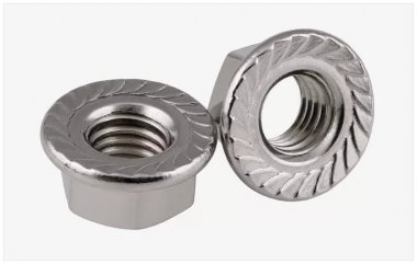 Фотография товара 'Промрукав PR08.3887 Гайка с насечкой оцинкованная, препятствующая откручиванию М12'