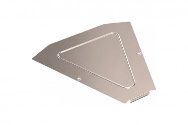 Фотография товара 'Промрукав PR16.3491 Крышка угла горизонтального 45 градусов Стандарт INOX (AISI 409) 500'