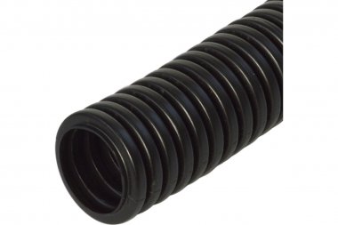 Фотография товара 'Промрукав PR02.0245 Труба гофрированная ПП безгалогенная (HF) разрезная dвн 14,1 мм'