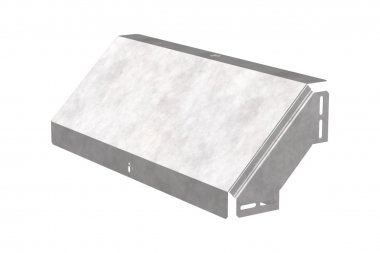 Фотография товара 'Промрукав PR16.0591 Угол вертикальный внешний 90 градусов с крышкой Стандарт 600х100'