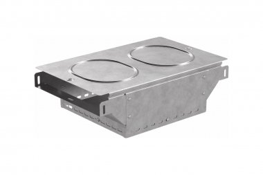 Фотография товара 'Промрукав PR16.0965 Ответвитель Т-образный вертикальный с крышкой Стандарт 300х50'