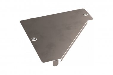 Фотография товара 'Промрукав PR16.5645 Крышка переходника левого Стандарт INOX (AISI 409) 300х100'