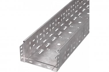 Фотография товара 'Промрукав PR16.2463 Лоток перфорированный Стандарт HDZ 200х100х3000 (1,0 мм)'