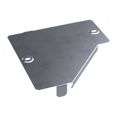 Фотография товара 'Промрукав PR16.5577 Крышка переходника левого Стандарт INOX (AISI 316) 200х100'