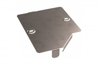 Фотография товара 'Промрукав PR16.5644 Крышка переходника левого Стандарт INOX (AISI 409) 200х150'