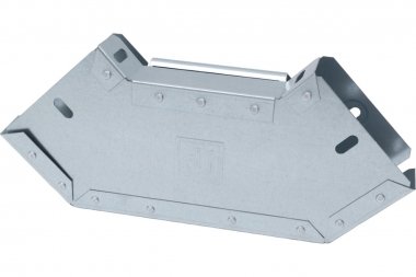 Фотография товара 'Промрукав PR16.0412 Угол горизонтальный 90 градусов с крышкой Стандарт 100х80'