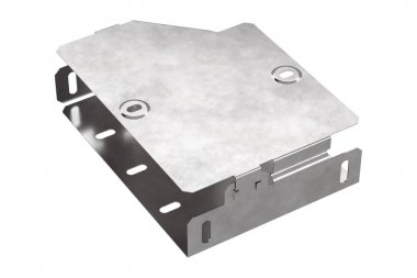 Фотография товара 'Промрукав PR16.0508 Переходник правый с крышкой Стандарт 200х150х50'