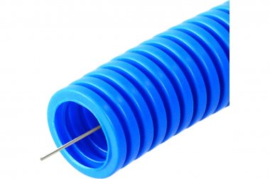 Фотография товара 'Промрукав PR02.0252 Труба гофрированная ПП лёгкая 350 Н негорючая (НГ) d20 мм'