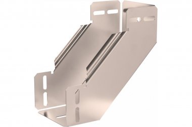 Фотография товара 'Промрукав PR16.3375 Угол вертикальный внутренний 90 градусов Стандарт INOX (AISI 409) 100х80'