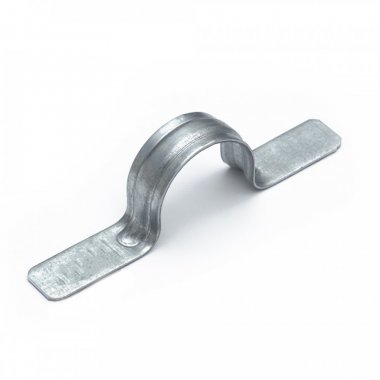 Фотография товара 'Промрукав PR13.1987 Скоба металлическая двухлапковая СМД d21-22 мм'