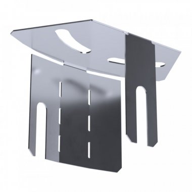 Фотография товара 'Промрукав PR16.3635 Крышка угла горизонтального изменяемого 0-45 градусов Стандарт INOX (AISI 316) 50'