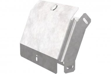 Фотография товара 'Промрукав PR16.0557 Угол вертикальный внешний 45 градусов с крышкой Стандарт 200х50'