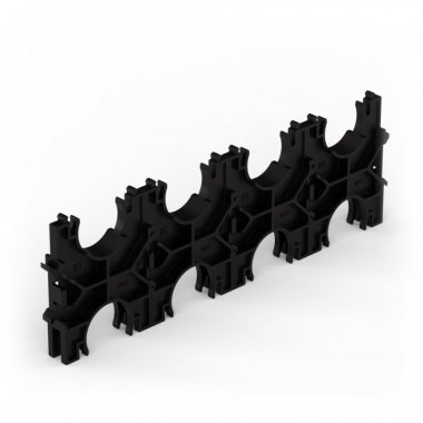 Фотография товара 'Промрукав PR13.02585 Кластер для двустенных труб d32 мм, четверной, двухсторонний'