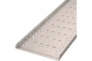 Фотография товара 'Промрукав PR16.2426 Лоток перфорированный Стандарт INOX (AISI 409) 500х50х3000 (1,0 мм)'
