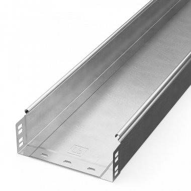 Фотография товара 'Промрукав PR16.2315 Лоток неперфорированный Стандарт INOX (AISI 304) 200х80х3000 (0,8 мм)'