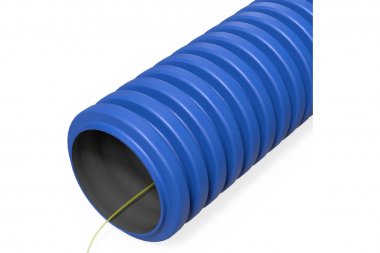 Фотография товара 'Промрукав PR15.0286 Труба гофрированная двустенная ПНД гибкая тип 750 (SN49)'