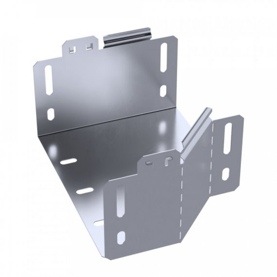 Фотография товара 'Промрукав PR16.5533 Переходник левый Стандарт INOX (AISI 316) 200х150х100'