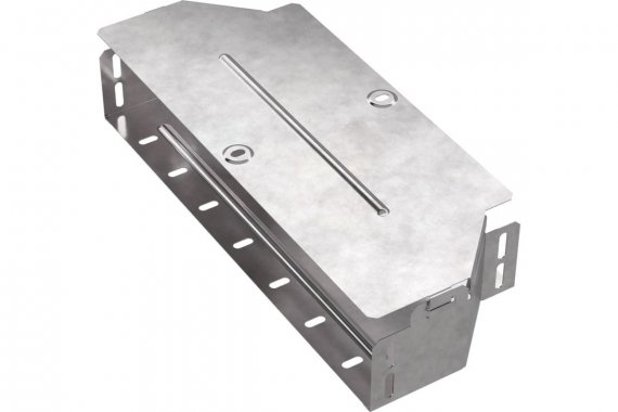 Фотография товара 'Промрукав PR16.0656 Переходник симметричный с крышкой Стандарт 400х300х80'