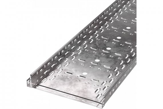 Фотография товара 'Промрукав PR16.0014 Лоток перфорированный Стандарт 400х50х3000 (1,0 мм)'