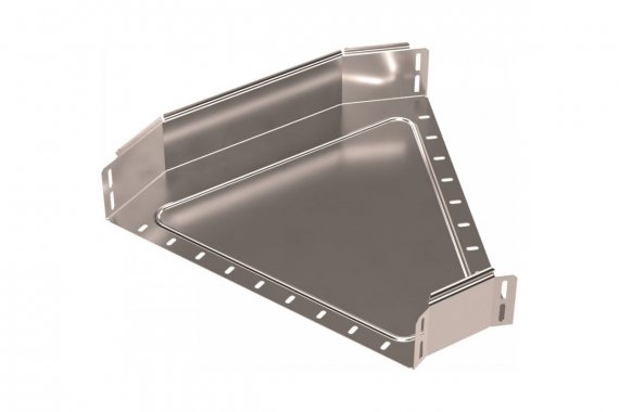 Фотография товара 'Промрукав PR16.3481 Угол горизонтальный 45 градусов Стандарт INOX (AISI 409) 500х100'